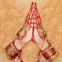 女生双手合十头像_微信头像图片大全