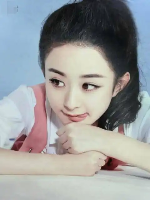 赵丽颖最可爱的5张照片,图2俏皮,图4粉丝最爱,图5最圈粉