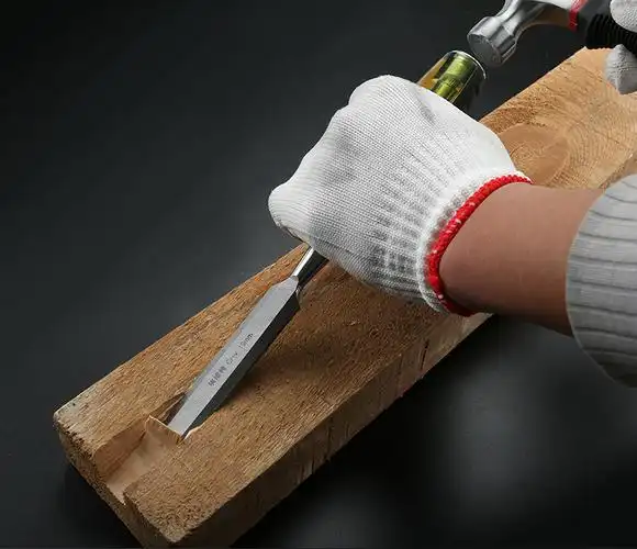 定做木工凿子平凿扁凿扁铲凿刀木工工具木凿套装雕刻穿心柄木凿32mm木