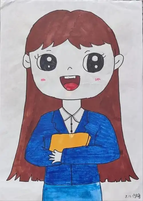 初中生的教师节礼物——为老师画张像|学校|肖像_网易订阅