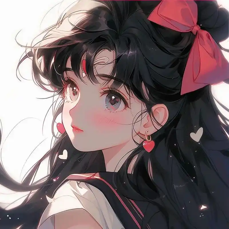 女生动漫头像系列34|清冷感少女 "鹤别空山,今春不见桃花" 我也不想