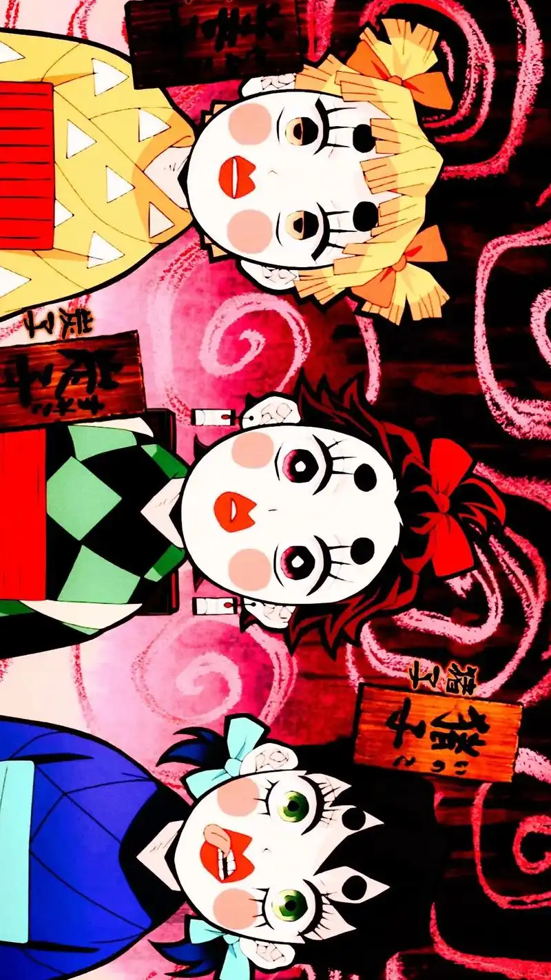 鬼灭之刃 三只小可爱 #鬼灭之刃壁纸 - 抖音