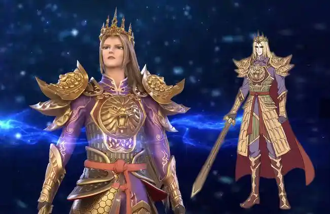 叶罗丽:金王子动画和原画建模对比,巅峰状态的金王子不如铁希帅