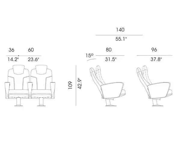 高品质躺椅 vip 3d 影院家庭座椅