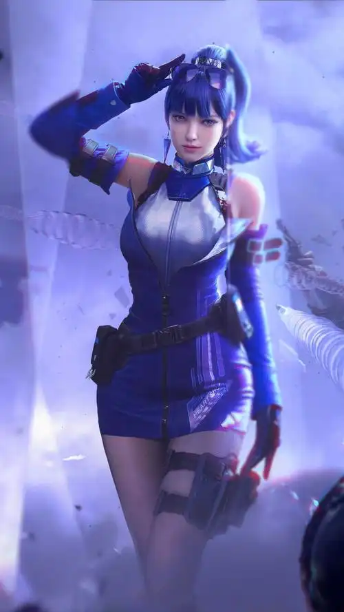 cf手游穿越火线 雾萌萌4k手机壁纸竖屏游戏美女