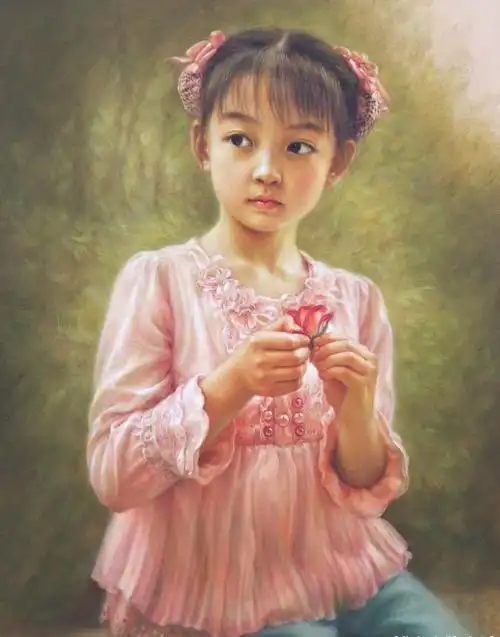 美女画家徐小稀油画人物作品欣赏