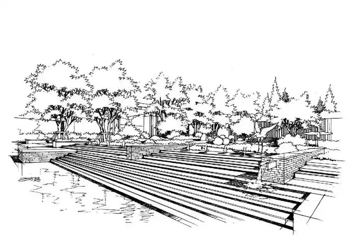 风景园林手绘作品分享