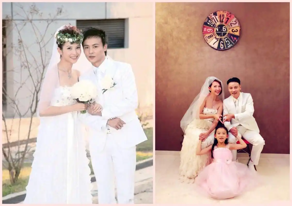 张晋蔡少芬十周年婚纱照,一处细节让人感动到落泪,网友:好浪漫