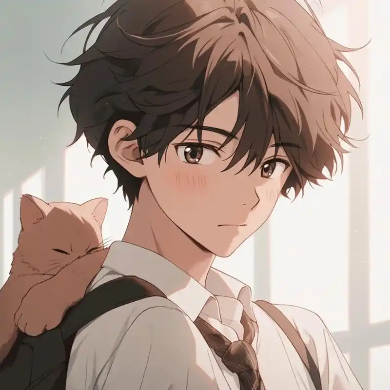 治愈系帅气头像丨动漫男头