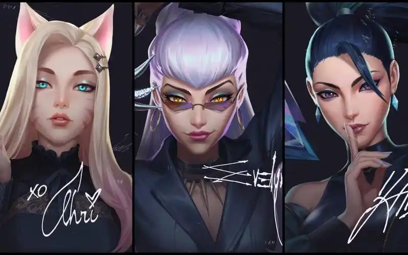 【皮肤秀】kda - 伊芙琳-zbrush建模