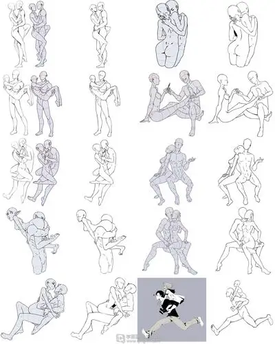 日系厚涂之双人动态练习