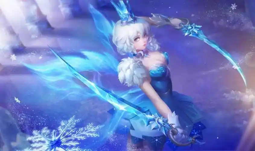 一,冰雪精灵c9皮肤灵动来袭