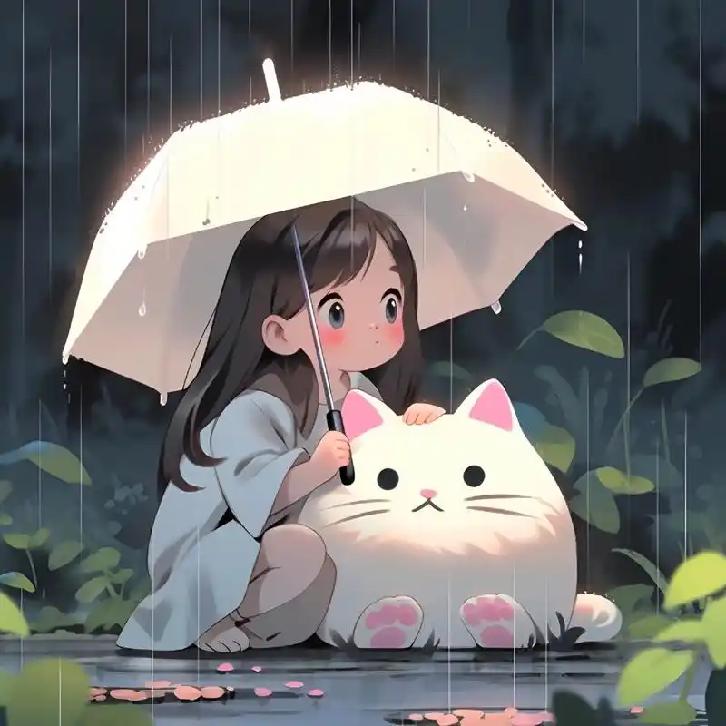 治愈系猫猫|超可爱的动漫头像! 这么可爱的头像,我不允许你没有!