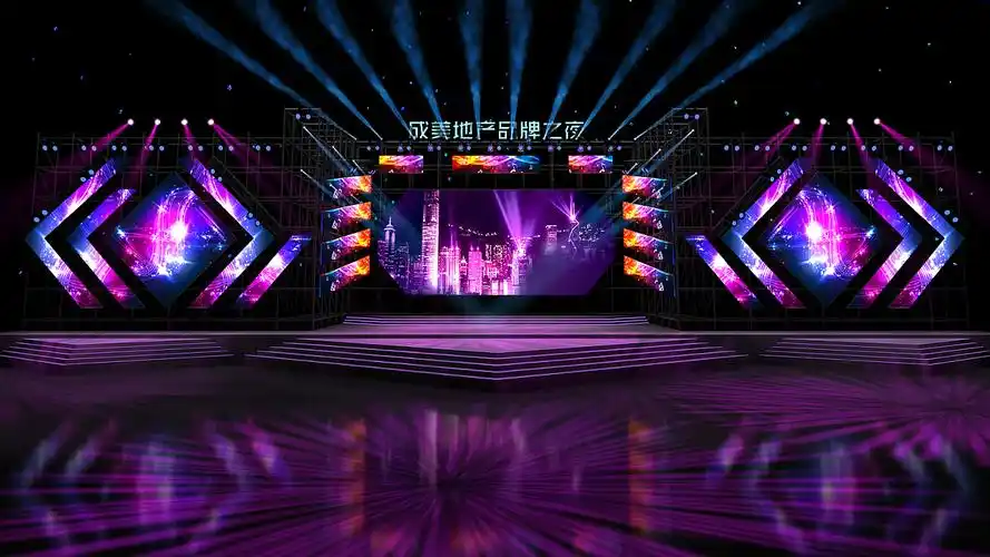 成美演唱会|三维|场景|talon丶_原创作品-站酷zcool