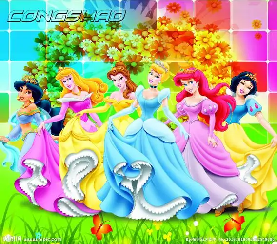 http://www.nipic.com/show/9031808.html  6个公主