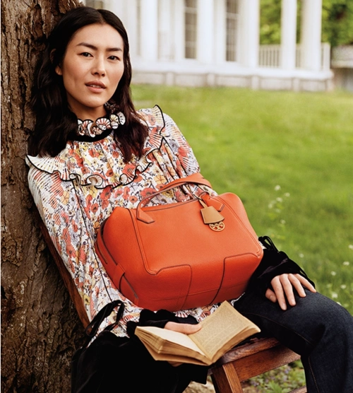 刘雯同款toryburch汤丽柏琦19秋冬系列新款perry手提包