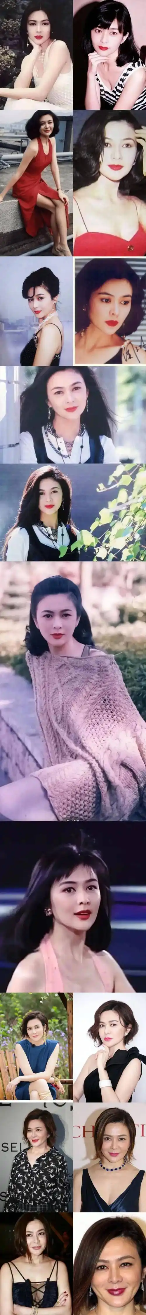 巅峰时期的关之琳只靠着美貌就打下了一片江山.