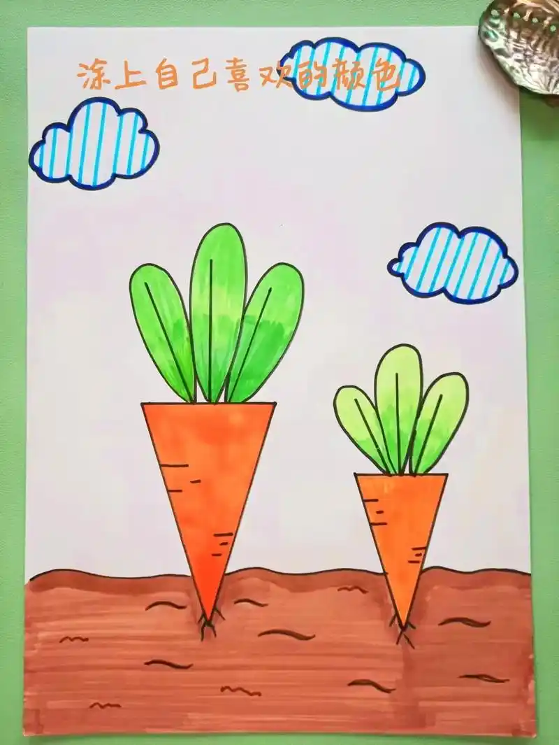 边认图形边画画,图形变变变#一起学画画 #简 - 抖音