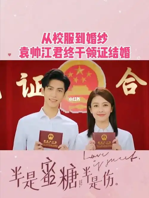 大结局篇从校服到婚纱袁帅江君的美好爱情