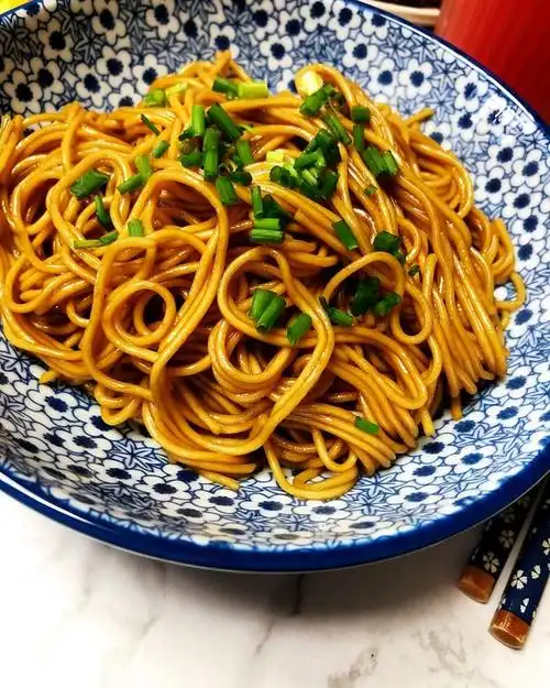 堂妈教你葱油拌面 子冰翔云做的堂妈教你葱油拌面