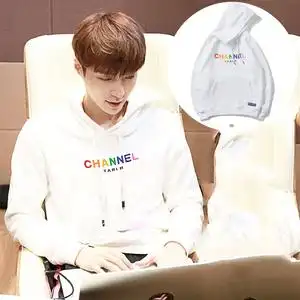 黄金瞳张艺兴同款卫衣韩版连帽帅气小码春秋个性百搭青少年外套