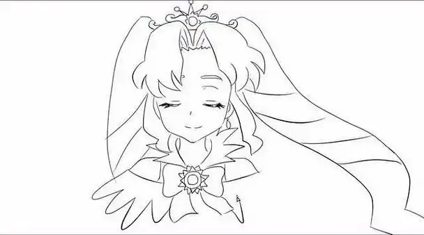 巴啦啦小魔仙之彩俐公主简笔画