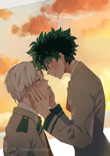 转侵删#图源水印#我的英雄学院 轰出 轰焦冻 绿谷出久