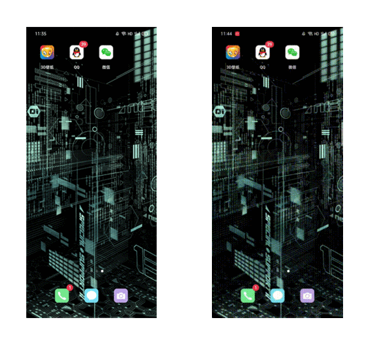 3d壁纸动态粒子特效秀出满屏科技感
