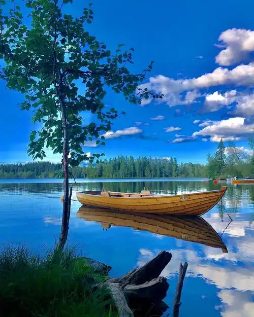 蓝天白云最美风光