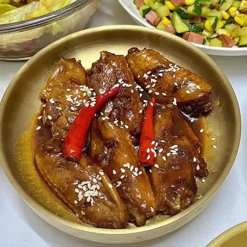 领导教我的懒人版红烧鸡翅做法真够懒的