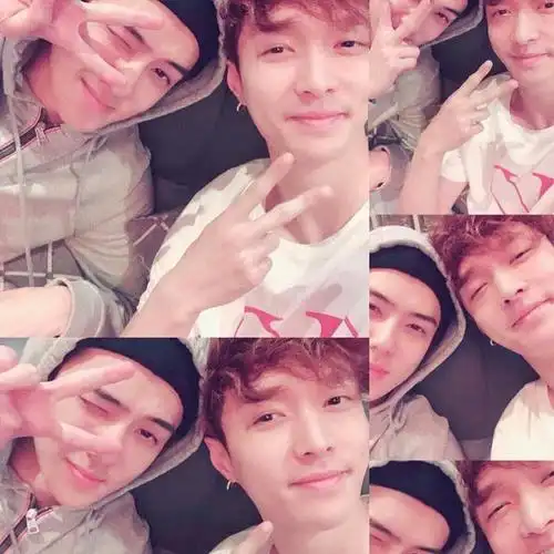 张艺兴演唱会上说,这次去国外见了吴世勋,世勋也长大了