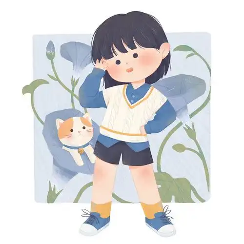 q版人物杂图|插画|儿童插画|dengzi凳子 - 原创作品 - 站酷 (zcool)