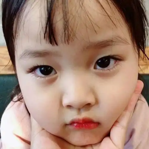 权律二超萌嘟嘴头像你总是笑魇如花