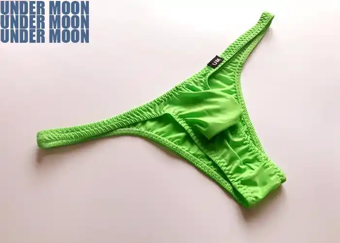 新款男士冰丝性感三角裤 低腰激凸囊袋迷你紧身小内裤 半透明内裤