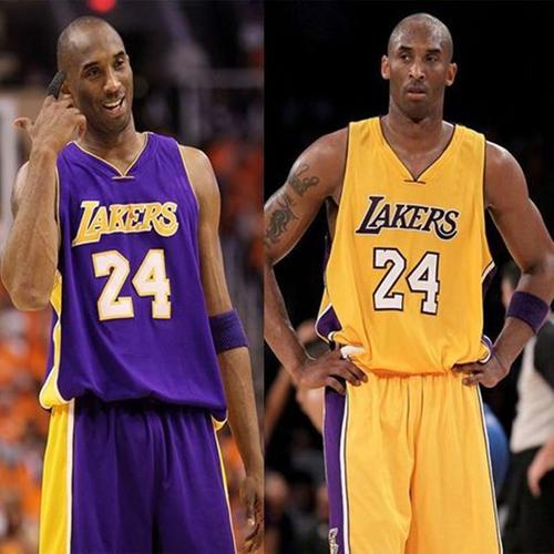 科比球衣24号紫金战服詹姆斯球衣篮球服定制比赛订做科比球衣8号