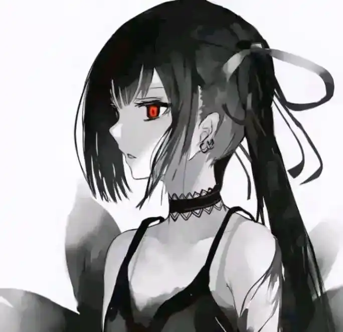 动漫头像 #暗黑系 #暗黑头像 暗黑系列,到点了网抑云. - 抖音