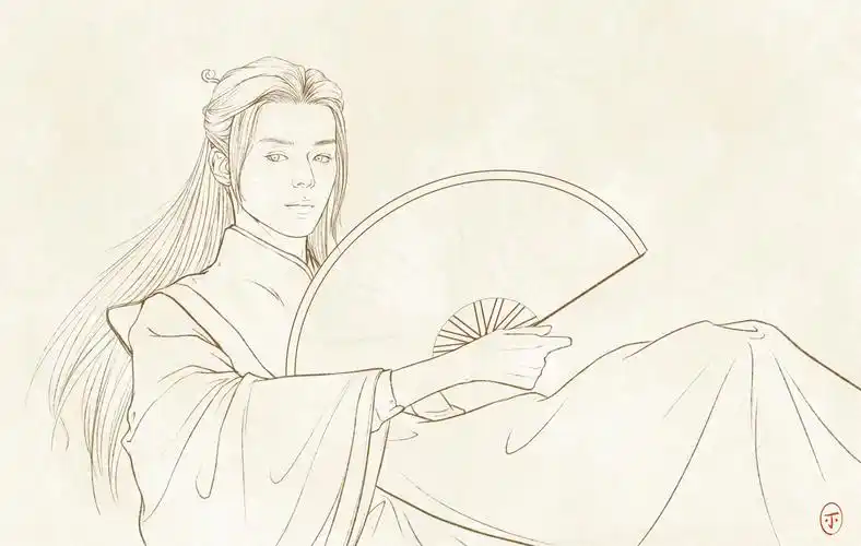 山河令 温客行(附线稿)