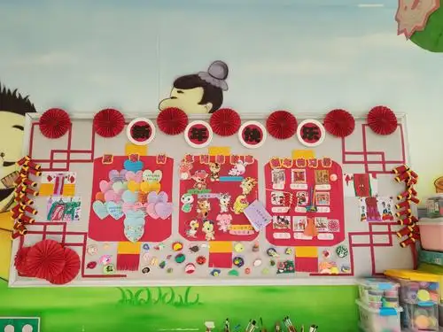 合肥高新区科西嘉幼儿园"迎新年—贺新春"主题墙评比活动