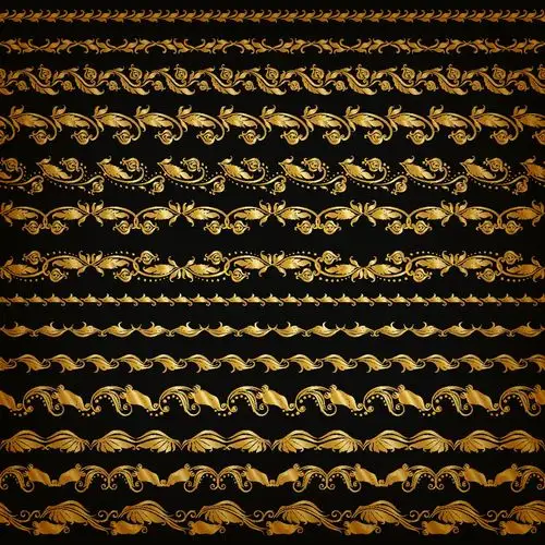 金色花纹素材矢量素材下载(图片id:980921)_-其他-矢量素材_ 集图网 j