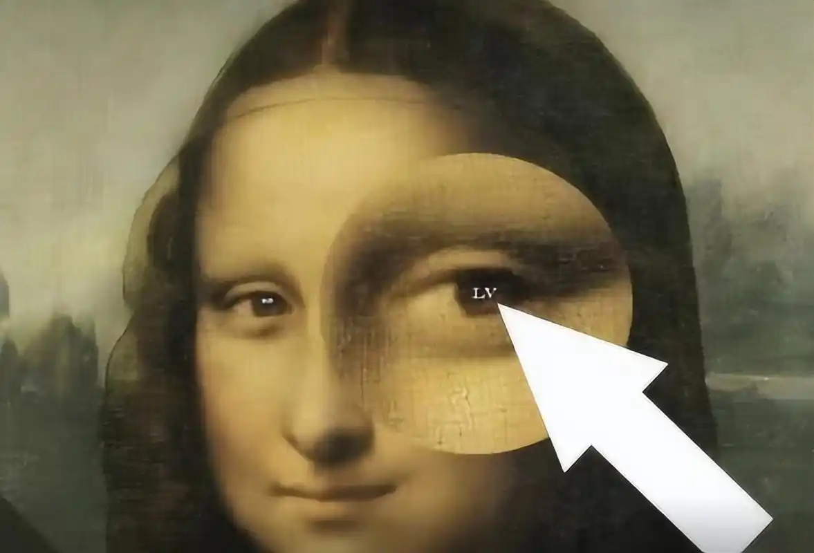 达芬奇名画放大10倍后,画中暗藏玄机,蒙娜丽莎的微笑瞬间消失