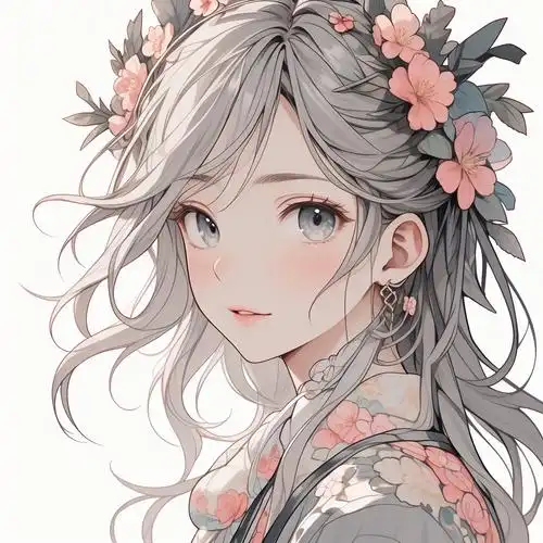 专属你的甜美瞬间 喜欢漫画风格的小仙女们,这里有一款超可爱的头像等