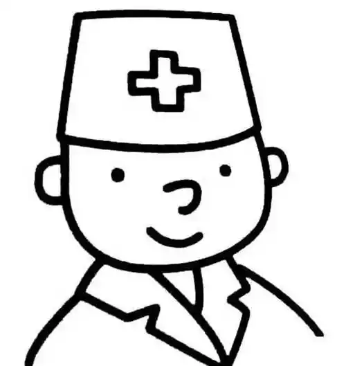 医生简笔画 医生简笔画简单又漂亮
