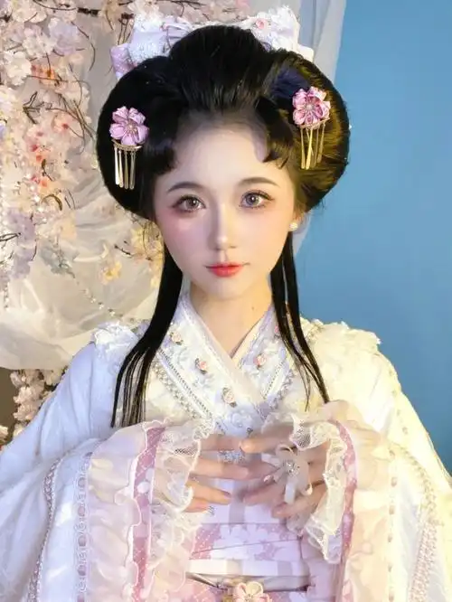 超乖的和风造型妈妈再也不用担心我会秃头