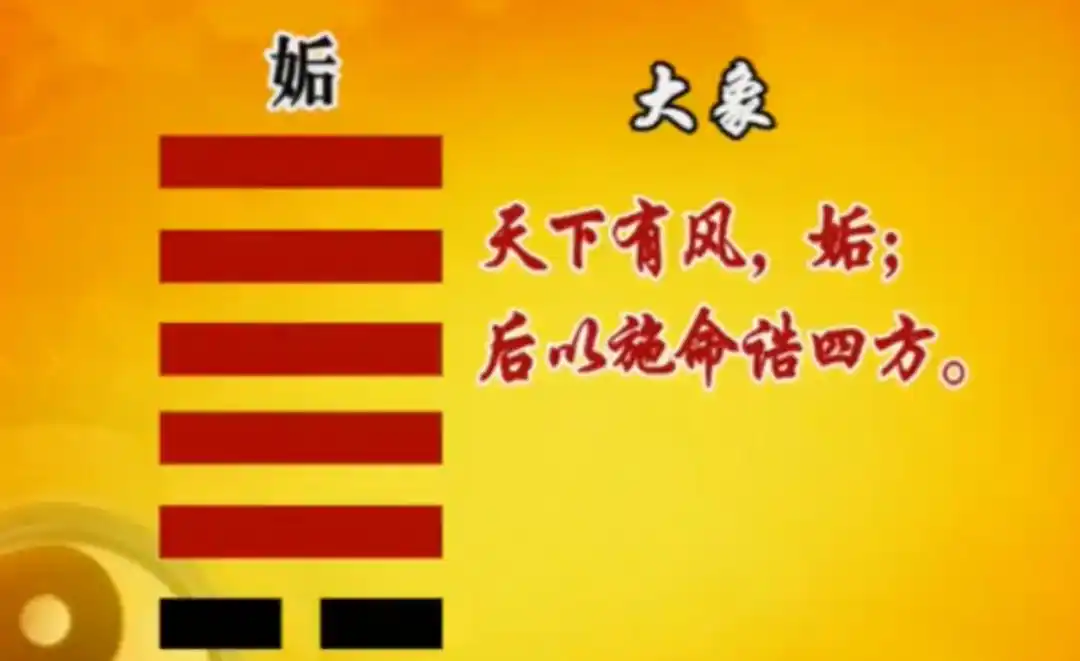 易经笔记《易经的智慧》第107集:姤卦(上)不期而遇