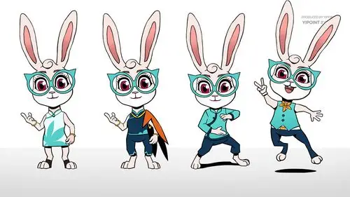 文化传媒公司ip形象设计_文化传媒吉祥物设计 - 艺点创意商城