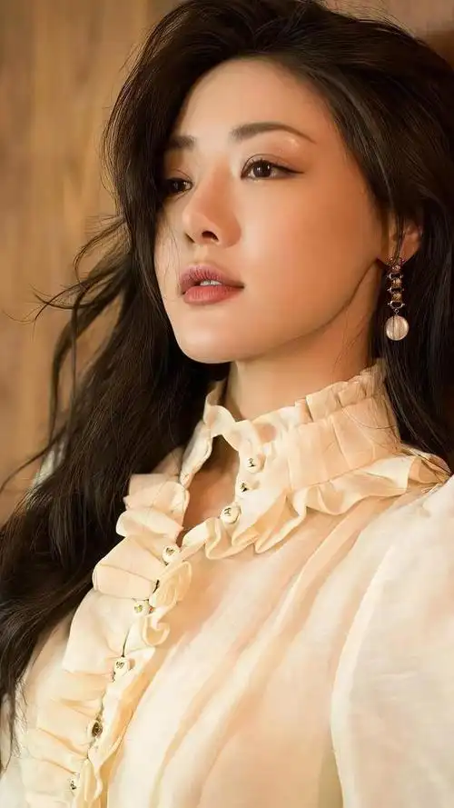 邓家佳壁纸,如一朵盛开的花朵,不断向阳光伸展