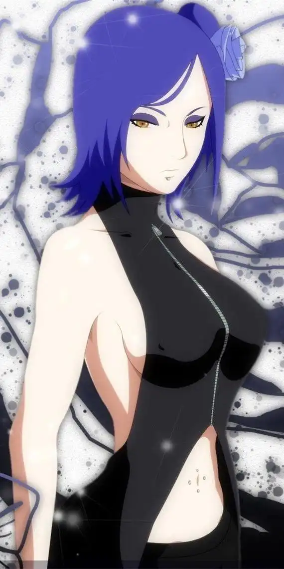 《火影忍者》小南,晓之花,心里藏着天使,动漫全面屏壁纸分享