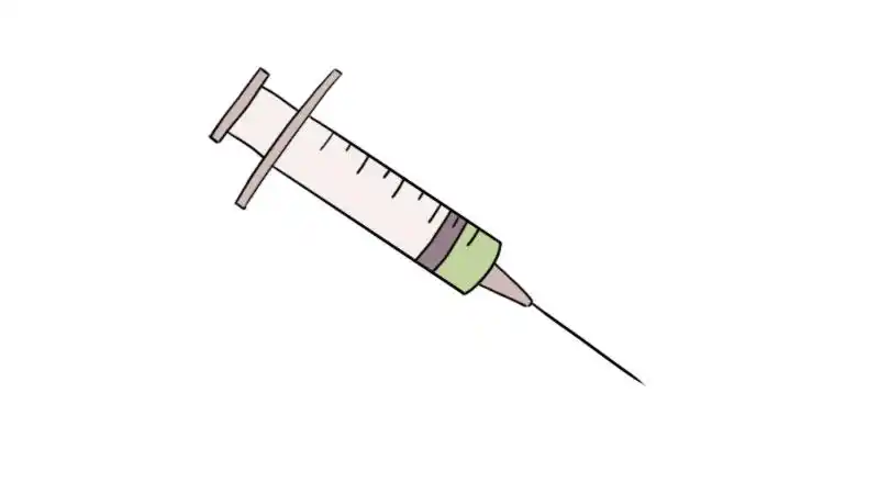 医用针管简笔画步骤