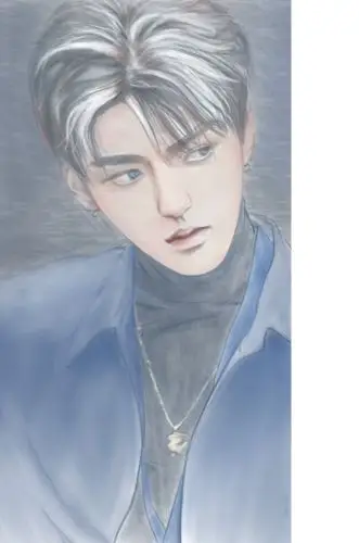 吴亦凡 kris 男头 壁纸 手绘漫画 明星制作人 综艺男神 美男帅哥