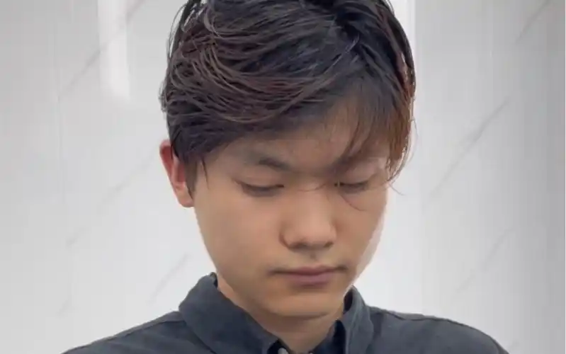 不烫不染也可以做出来超级帅气的微分碎盖